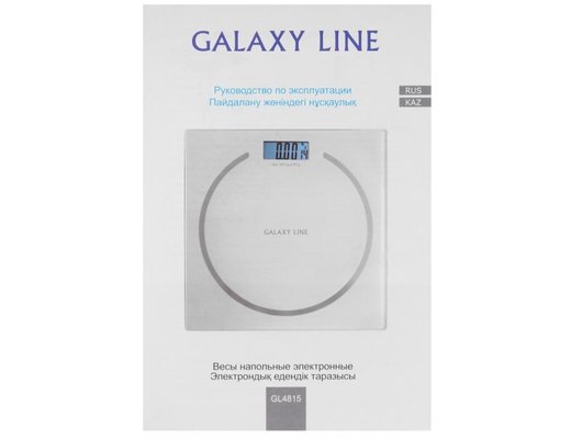 Весы напольные GALAXY LINE GL 4815 БЕЛЫЕ